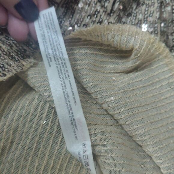 NWOT Intimately Free People gold sequin top - Picture 8 of 8